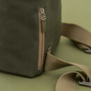 Brooks PICKWICK backpack 26l, grey/honey medium, roll closure, canvas