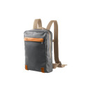 Brooks PICKZIP Backpack 10l, grey/honey Daypack small with zipper, canvas