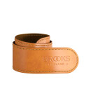 Brooks leather trouser snap band, honey