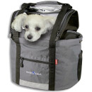 Klick-fix Doggy handlebar bag, gray / black Volume: 24...