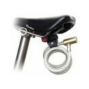Klick-fix saddle adapter with cable lock holder Ø...
