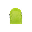 Basil KEEP DRY AND CLEAN RAINCOVER VERTICAL, rain cover, neon yellow, adjustable for travel bags and backpacks, for hook-on system, reflective, with stow bag