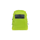 Basil KEEP DRY AND CLEAN RAINCOVER VERTICAL, rain cover, neon yellow, adjustable for travel bags and backpacks, for hook-on system, reflective, with stow bag