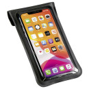 Klick-fix Smartphone Bag light, M, 8.5x16.5cm, noir incl. adaptateur pour Smartphone jusquà max 8.5x16.5cm