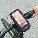 Klick-fix Smartphone Bag comfort, S, 7.5x15cm noir incl. adaptateur pour smartphone jusquà max 7.5x15cm