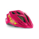 MET Helmet Crackerjack Pink Texture Green, Matt, 52-57
