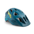 MET Helmet Eldar, Petrol blue Camo / matt, 52-57cm