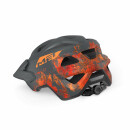 MET Helmet Eldar, Gray Orange, Matt, S 52-57