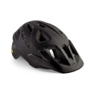 MET Helmet Echo Mips, black / matt glossy, M 52-57cm
