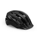 MET Helmet Downtown Black, Glossy, M/L 58-61
