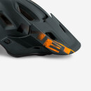 MET Helmet Roam MIPS visor, S/M, black orange, matt
