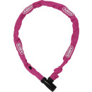 Abus 1500/60 Web chain lock 60cm coral pink incl. 2 keys, 4mm chain, level 3