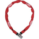 Abus 1500/60 Web chain lock 60cm red incl. 2 keys, 4mm chain, level 3