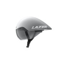 LAZER Unisex Road Volante KinetiCore Tri Helmet matte white silver M