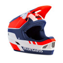 Bluegrass helmet Legit, white red blue / matt, L 58-60cm