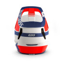 Bluegrass helmet Legit, white red blue / matt, L 58-60cm