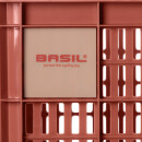 Basil Fahrradkiste S, 17.5L, recycelter Kunststoff,terra red