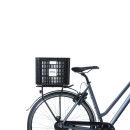 Basil Fahrradkiste L, 40L, recycelter Kunststoff, black