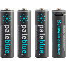 Pale Blue Earth Pale Blue Battery AA USB-C 4pcs 1700 mAh