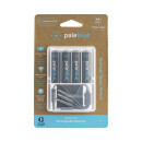 Pale Blue Earth Pale Blue Battery AA USB-C 4pcs 1700 mAh