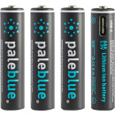 Pale Blue Earth Batterie AAA USB-C 4pcs 600 mAh
