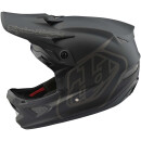 Troy Lee Designs D3 Fiberlite Helmet no Mips XXL, Mono Black