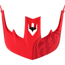 Troy Lee Designs Stage Visor Men One Size, Signature Red