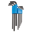 Park Tool Tool, HXS-1.2 Set di chiavi a brugola da 2/2,5/3/4/5/6/8/10 mm