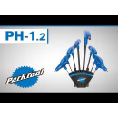Park Tool tool, PH-1.2 Allen wrench set 2/2.5/3/4/5/6/8/10 mm