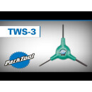 Outillage Park Tool, TWS-3 Clé Torx triple
