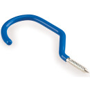 Outillage Park Tool, 471 Crochet de suspension "Oversize" filet bois bleu sans cheville (diamètre darc 75 mm)