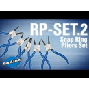 Park Tool tool, RP-Set.2, 4 pliers for inner and 1 pliers for outer circlips