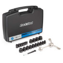 Park Tool tool, SBK-1 rear bearing press-in and press-out tool set