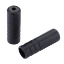 Jagwire end sleeves, OPEN 4mm black plastic unsealed 100...