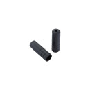 Jagwire end sleeves, OPEN 4mm black plastic unsealed 100...