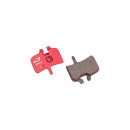 Plaquettes de frein Jagwire, SPORT SEMI-METALLIC red HAYES, DCA001 1 paire