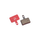 Jagwire brake pads, SPORT SEMI-METALLIC red Shimano/Tektro/Trp DCA016 1 pair