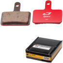 Jagwire brake pads, SPORT SEMI-METALLIC red Shimano/Tektro/Trp BWD2001 25 pair