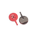 Jagwire brake pads, SPORT SEMI-METALLIC red Sram/Avid/Promax DCA065 1 pair