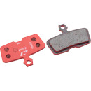 Jagwire brake pads, SPORT SEMI-METALLIC red Sram DCA009 1...