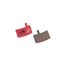 Plaquettes de frein Jagwire, SPORT SEMI-METALLIC red HAYES DCA073 1 paire