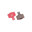 Jagwire brake pads, SPORT SEMI-METALLIC red Magura, Campagnolo DCA087 1 pair
