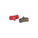 Jagwire brake pads, SPORT SEMI-METALLIC red Shimano/Tektro/Trp DCA005