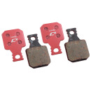 Jagwire brake pads, SPORT SEMI-METALLIC red Magura DCA006 1 pair