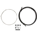 Jagwire shift cable / sleeve, SHIFT SPORT 4mm single Sram/Shimano Housing LEX-SL/slick black UCK350