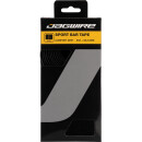 Bande de guidon Jagwire, SPORT BAR TAPE eva Silicone Grip Thick : 2.5mm/2000mm black incl. Press-in plug BRS000
