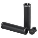 Response grips, SILIKON GRIP Lock on black Length: 130mm Thickness: 6mm Grip Ø: 22/31mm incl. Plugs FG-120