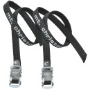 Zéfal pedal straps, CHRISTOPHE TOE STRAPS 515XL, plastic, black, L: 440 mm, 1 pair, 5151