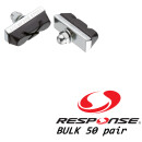 Response Brake Pads, X-CALIPER Standard NUT Threaded Nut BOX 50 Pair FBB-01BU