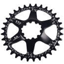 Response chainring, GXP 6mm offset direct mount 28T Alu...